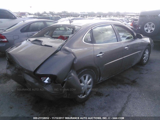 2G4WF582861229076 - 2006 BUICK ALLURE CX BEIGE photo 4