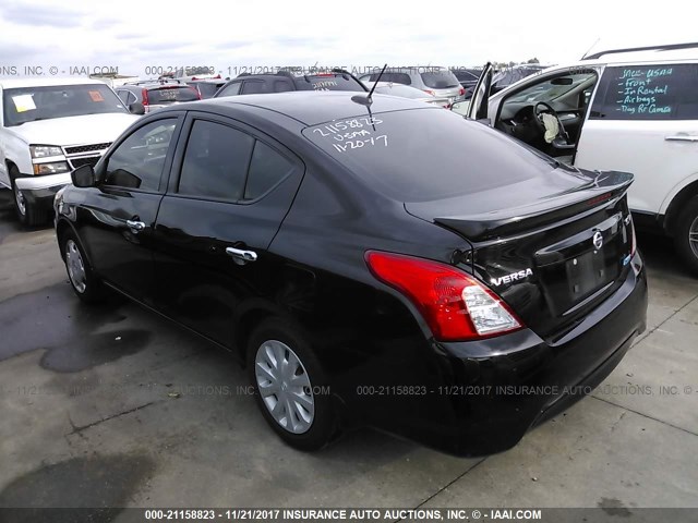 3N1CN7AP1FL929258 - 2015 NISSAN VERSA S/S PLUS/SV/SL BLACK photo 3