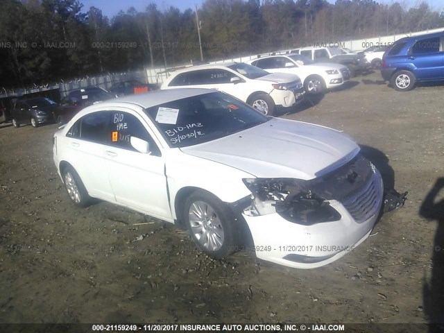 1C3CCBBB9CN284190 - 2012 CHRYSLER 200 TOURING WHITE photo 1