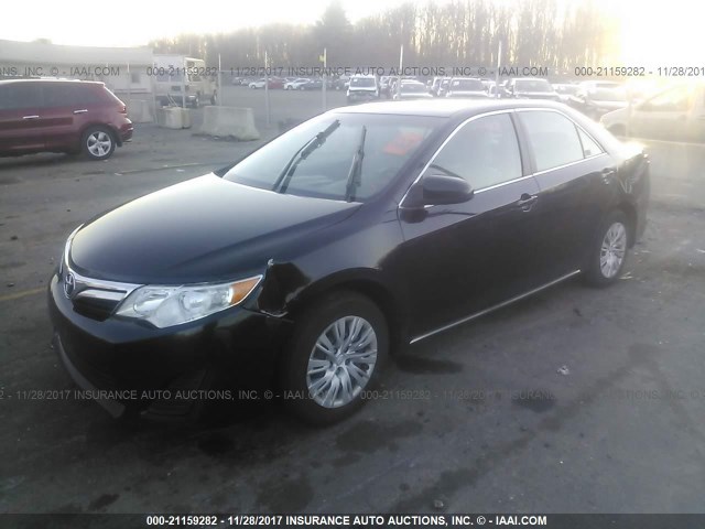 4T1BF1FK6CU513705 - 2012 TOYOTA CAMRY SE/LE/XLE 黑色 照片 2