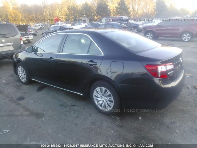 4T1BF1FK6CU513705 - 2012 TOYOTA CAMRY SE/LE/XLE 黑色 照片 3