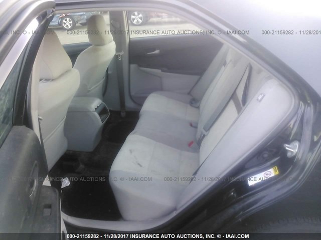4T1BF1FK6CU513705 - 2012 TOYOTA CAMRY SE/LE/XLE 黑色 照片 8