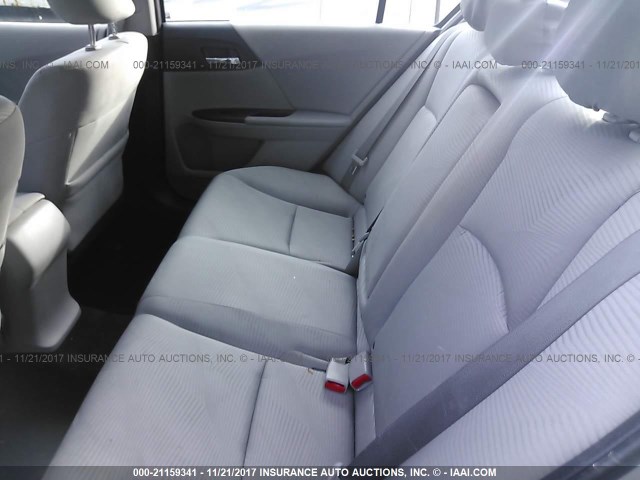 1HGCR2F32FA071155 - 2015 HONDA ACCORD LX SILVER photo 8