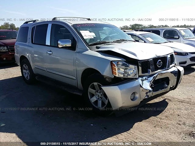 5N1AA08A24N708284 - 2004 NISSAN ARMADA SE/LE SILVER photo 1