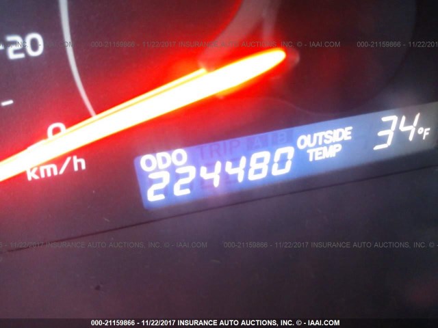 4T4BE46K19R072052 - 2009 TOYOTA CAMRY SE/LE/XLE RED photo 7