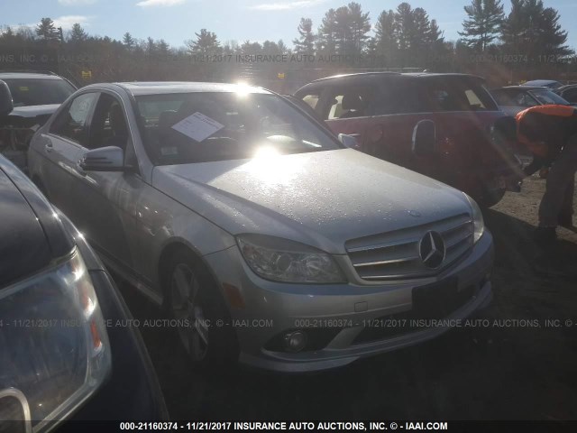 WDDGF8BB0AR088139 - 2010 MERCEDES-BENZ C 300 4MATIC SILVER photo 1