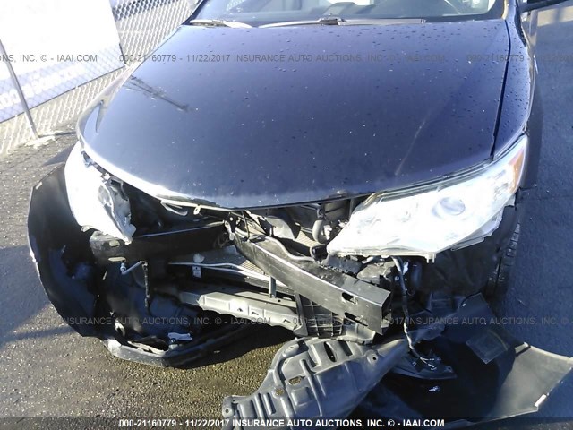 4T1BD1FK5DU095225 - 2013 TOYOTA CAMRY HYBRID/LE/XLE 黑色 照片 6