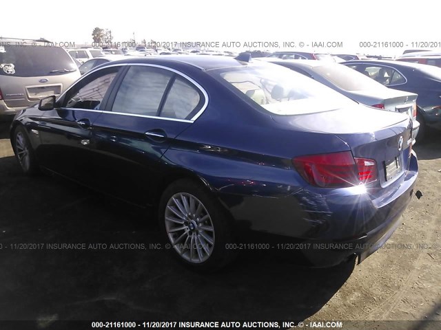 WBAFU7C59BC869631 - 2011 BMW 535 XI Mavi foto 3