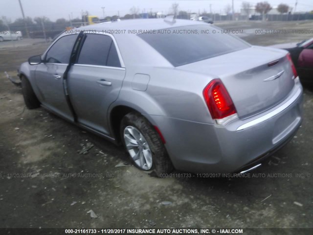 2C3CCAAG9FH867766 - 2015 CHRYSLER 300 LIMITED SILVER photo 3