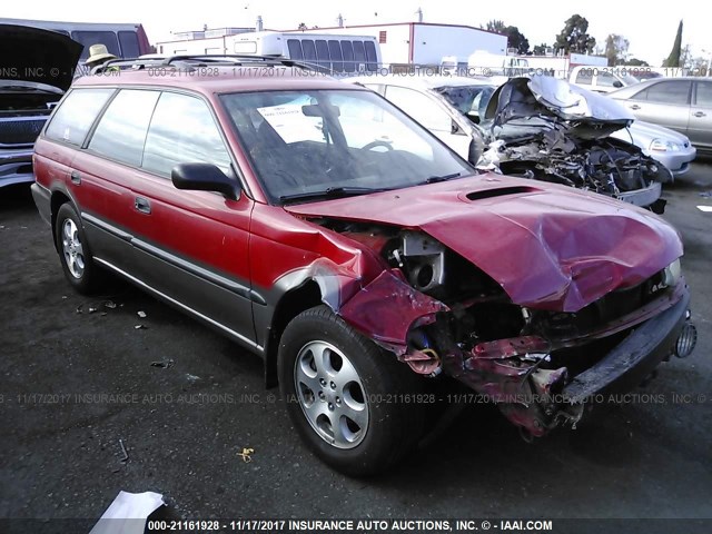 4S3BG6857X7605710 - 1999 SUBARU LEGACY OUTBACK/SSV/LIMITED/30TH RED photo 1