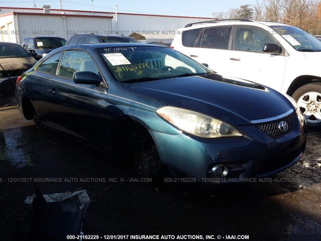4T1CE30P17U754777 - 2007 TOYOTA CAMRY SOLARA SE/SLE 蓝色 照片 1