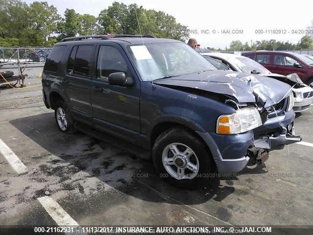 1FMZU73K53UB40751 - 2003 FORD EXPLORER XLT/XLT SPORT/NBX BLUE photo 1