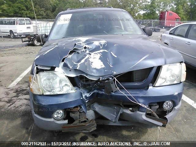 1FMZU73K53UB40751 - 2003 FORD EXPLORER XLT/XLT SPORT/NBX BLUE photo 6