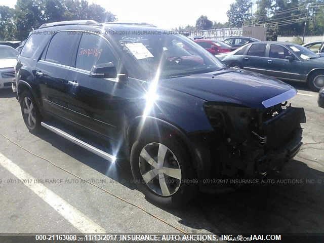 1GKKRRED3BJ273210 - 2011 GMC ACADIA SLT-1 Schwarz Foto 1