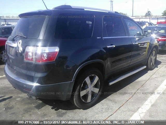 1GKKRRED3BJ273210 - 2011 GMC ACADIA SLT-1 Schwarz Foto 4