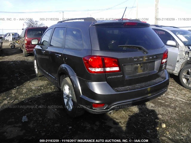 3C4PDCBG9GT127065 - 2016 DODGE JOURNEY SXT GRAY photo 3