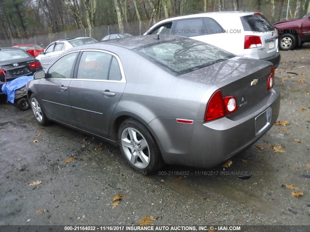 1G1ZB5EB6A4106089 - 2010 CHEVROLET MALIBU LS ყავისფერი ფოტო 3