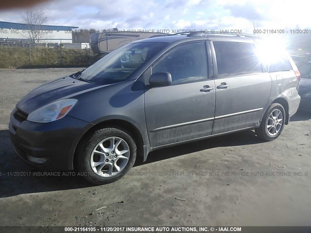 5TDBA22C54S022622 - 2004 TOYOTA SIENNA XLE/XLE LIMITED GRAY photo 2