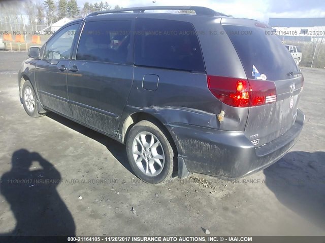 5TDBA22C54S022622 - 2004 TOYOTA SIENNA XLE/XLE LIMITED GRAY photo 3