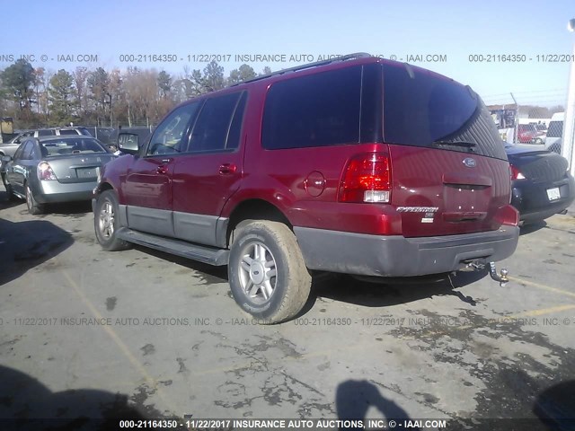 1FMPU16535LA66748 - 2005 FORD EXPEDITION XLT RED photo 3