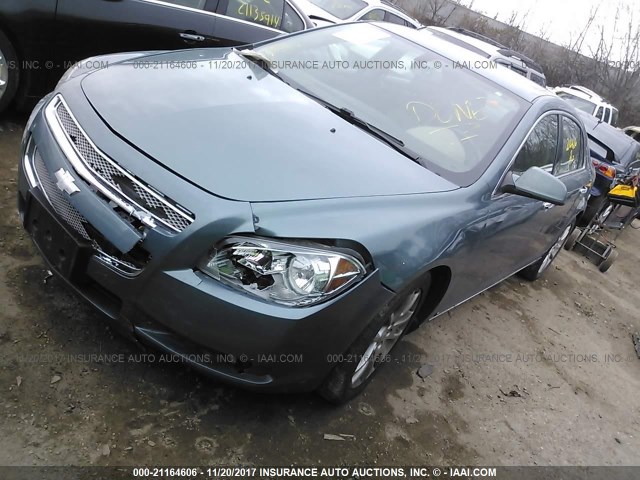 1G1ZK57B29F161572 - 2009 CHEVROLET MALIBU LTZ 蓝色 照片 2