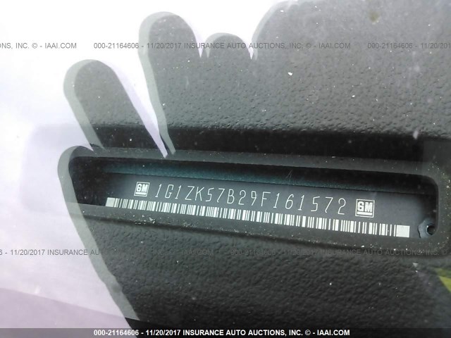 1G1ZK57B29F161572 - 2009 CHEVROLET MALIBU LTZ 蓝色 照片 9