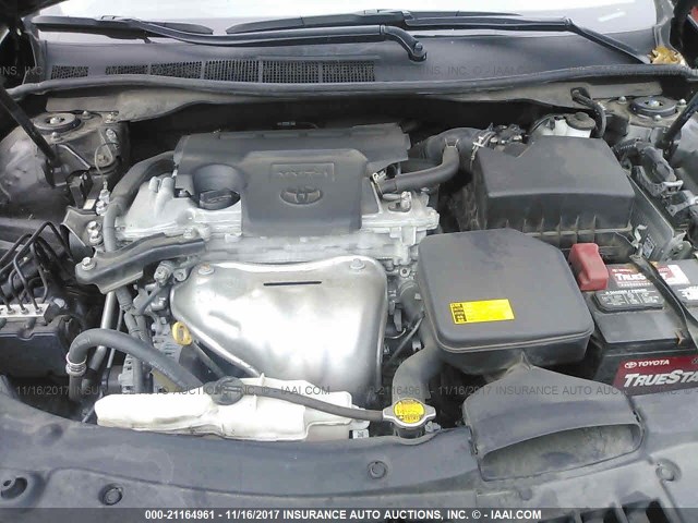 4T1BF1FK4EU322349 - 2014 TOYOTA CAMRY L/SE/LE/XLE 黑色 照片 10