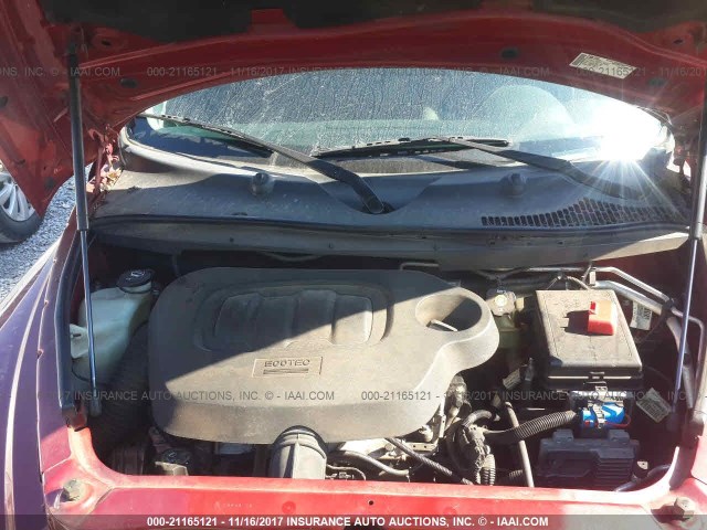 3GNCA13B09S589058 - 2009 CHEVROLET HHR LS BURGUNDY photo 10