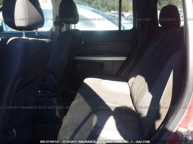 3GNCA13B09S589058 - 2009 CHEVROLET HHR LS BURGUNDY photo 8