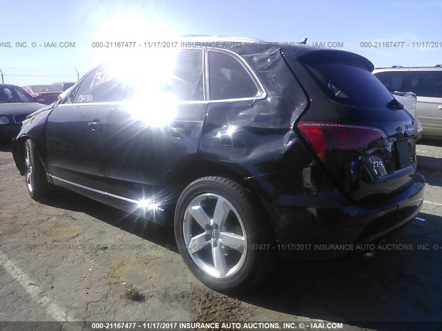 WA1LFAFP2CA117237 - 2012 AUDI Q5 PREMIUM PLUS BLACK photo 3