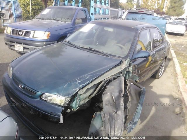1NXBR18E8WZ059296 - 1998 TOYOTA COROLLA VE/CE/LE BLUE photo 2