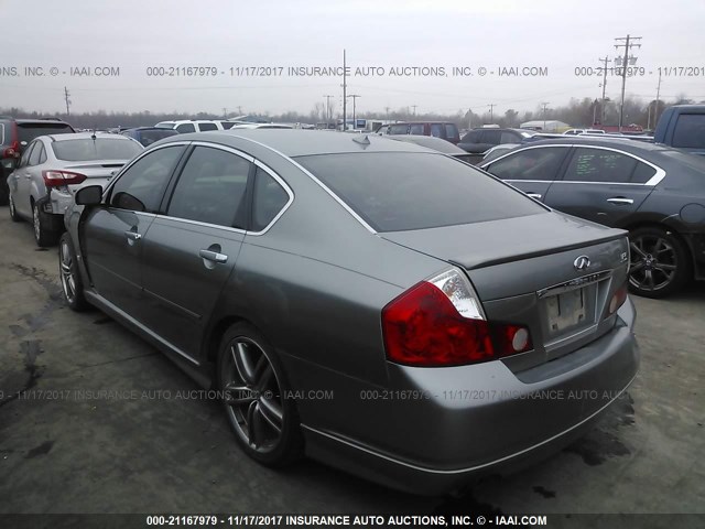 JNKAY01E86M116473 - 2006 INFINITI M35 SPORT GRAY photo 3