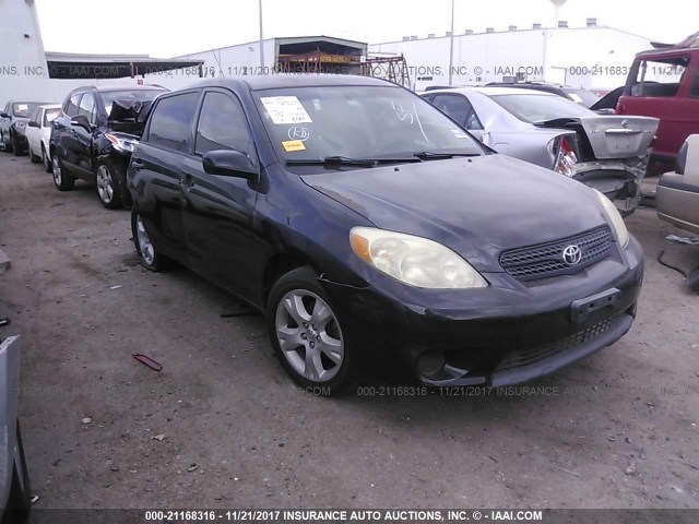 2T1KR32E66C617507 - 2006 TOYOTA COROLLA MATRIX XR BLACK photo 1