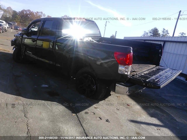 5TFRU54188X009303 - 2008 TOYOTA TUNDRA DOUBLE CAB/DOUBLE CAB SR5 BLACK photo 3