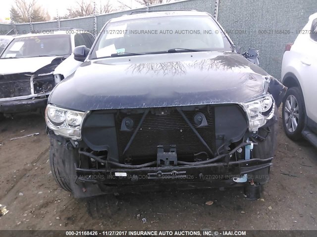 1C4RDHAG8DC579815 - 2013 DODGE DURANGO SXT Dark Blue photo 6