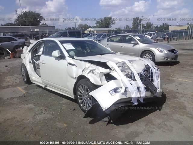1G6DJ5E37C0117340 - 2012 CADILLAC CTS PERFORMANCE COLLECTION WHITE photo 1