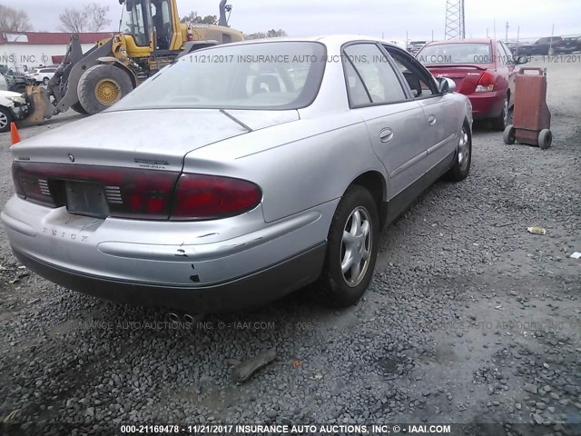 2G4WF551231154589 - 2003 BUICK REGAL GS SILVER photo 4