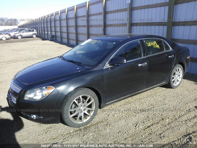 1G1ZE5E11BF353976 - 2011 CHEVROLET MALIBU LTZ 黑色 照片 2
