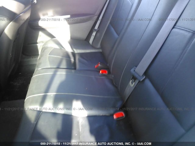 1G1ZE5E11BF353976 - 2011 CHEVROLET MALIBU LTZ 黑色 照片 8