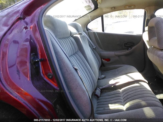 1G2WK52J91F218674 - 2001 PONTIAC GRAND PRIX SE BURGUNDY photo 8