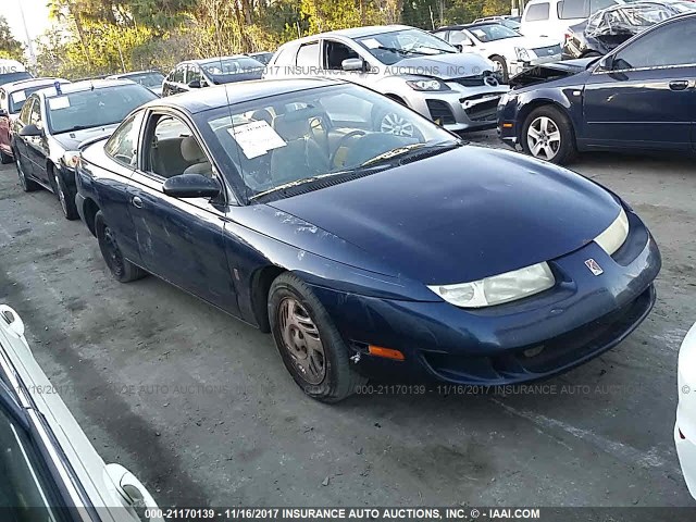 1G8ZY127XXZ243167 - 1999 SATURN SC2 BLUE photo 1