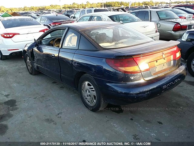 1G8ZY127XXZ243167 - 1999 SATURN SC2 BLUE photo 3