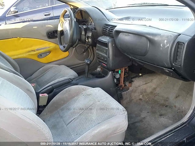 1G8ZY127XXZ243167 - 1999 SATURN SC2 BLUE photo 5
