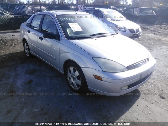 1FAFP38391W153843 - 2001 FORD FOCUS ZTS SILVER photo 1