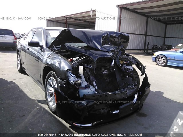 2C3CCAAGXFH803686 - 2015 CHRYSLER 300 LIMITED BLACK photo 1