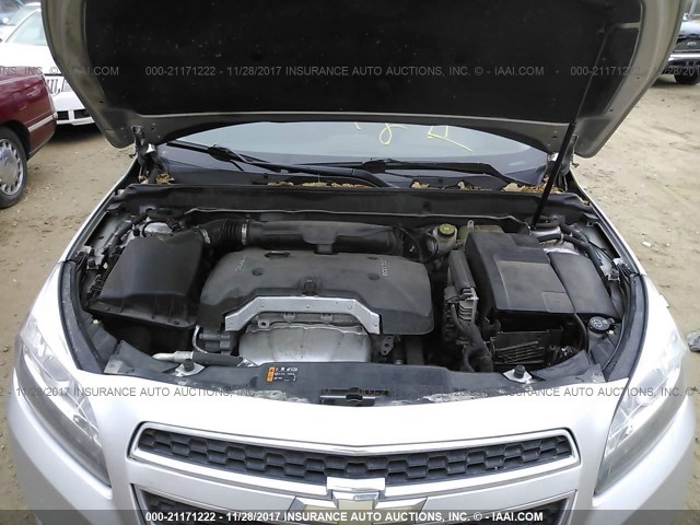 1G11C5SA3DF247085 - 2013 CHEVROLET MALIBU 1LT 银色 照片 10