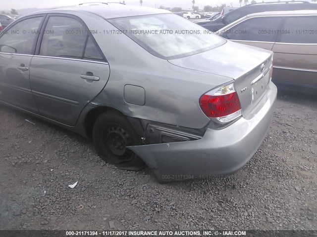 4T1BE32K15U616800 - 2005 TOYOTA CAMRY LE/XLE/SE 青色 照片 6