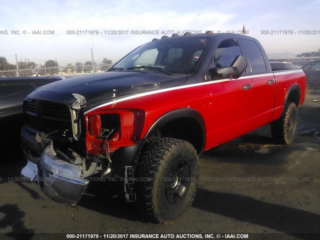 3D3KS28D07G775742 - 2007 DODGE RAM 2500 ST/SLT RED photo 2