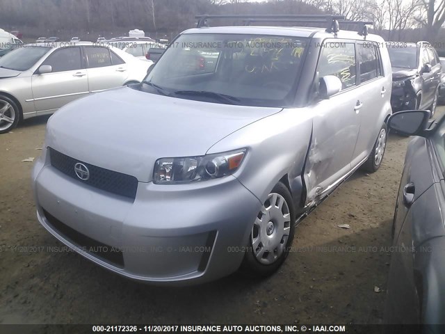 JTLKE50EX91093415 - 2009 TOYOTA SCION XB ვერცხლისფერი ფოტო 2