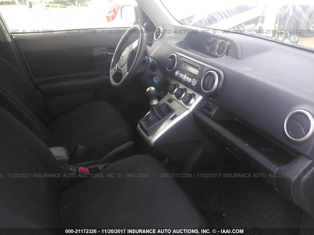 JTLKE50EX91093415 - 2009 TOYOTA SCION XB ვერცხლისფერი ფოტო 5